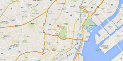 Mappa di torre di Tokyo
