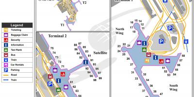 Tokyo Nrt airport sulla mappa
