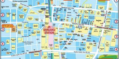 Mappa di Shinjuku